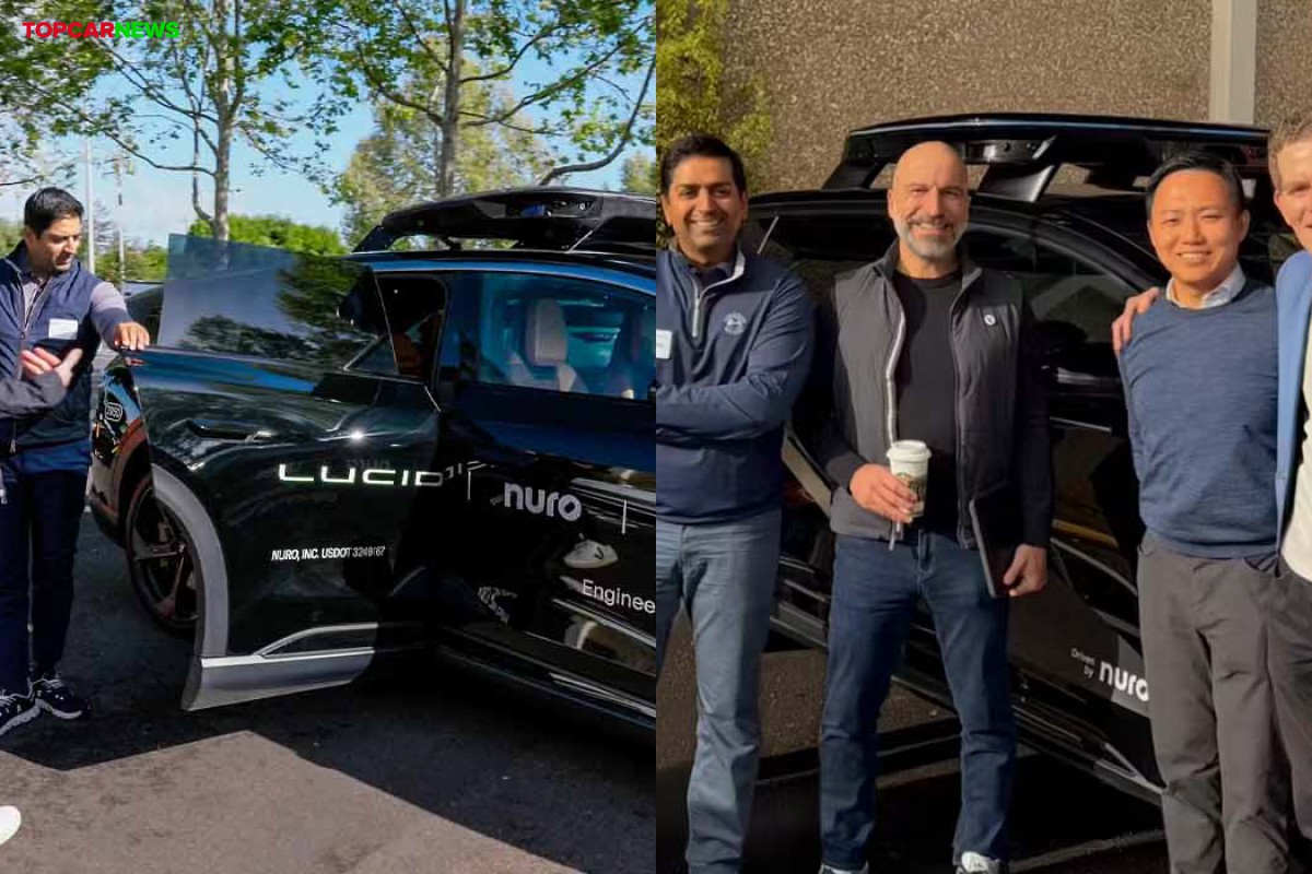 Uber begins test rides of Nuro-equipped Lucid Gravity robotaxi