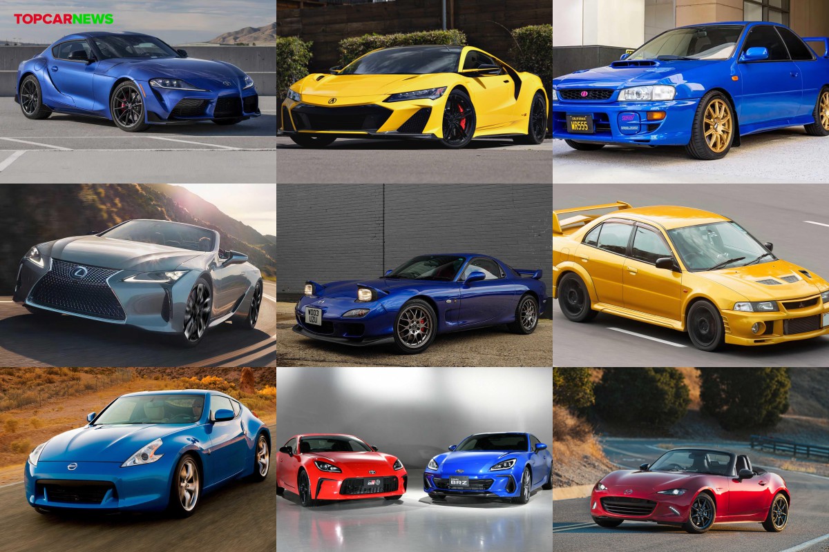10 Japanese cars that are more fun to drive than a Porsche 911