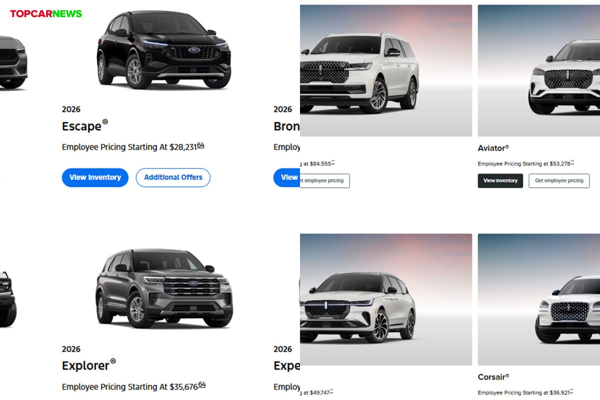 Ford Sales Fell 9%, So Now Everyone Gets The Employee Discount