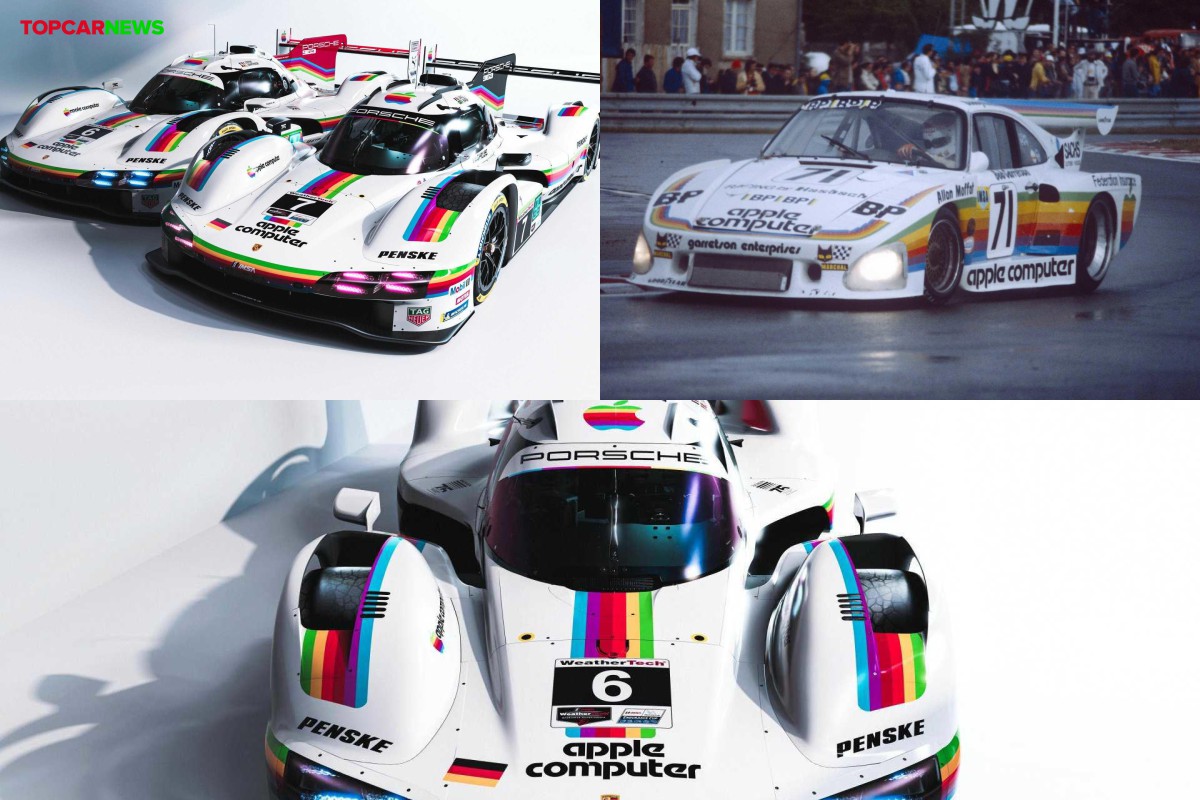 The Apple 935 livery returns: Porsche honors 50 years of endurance legend