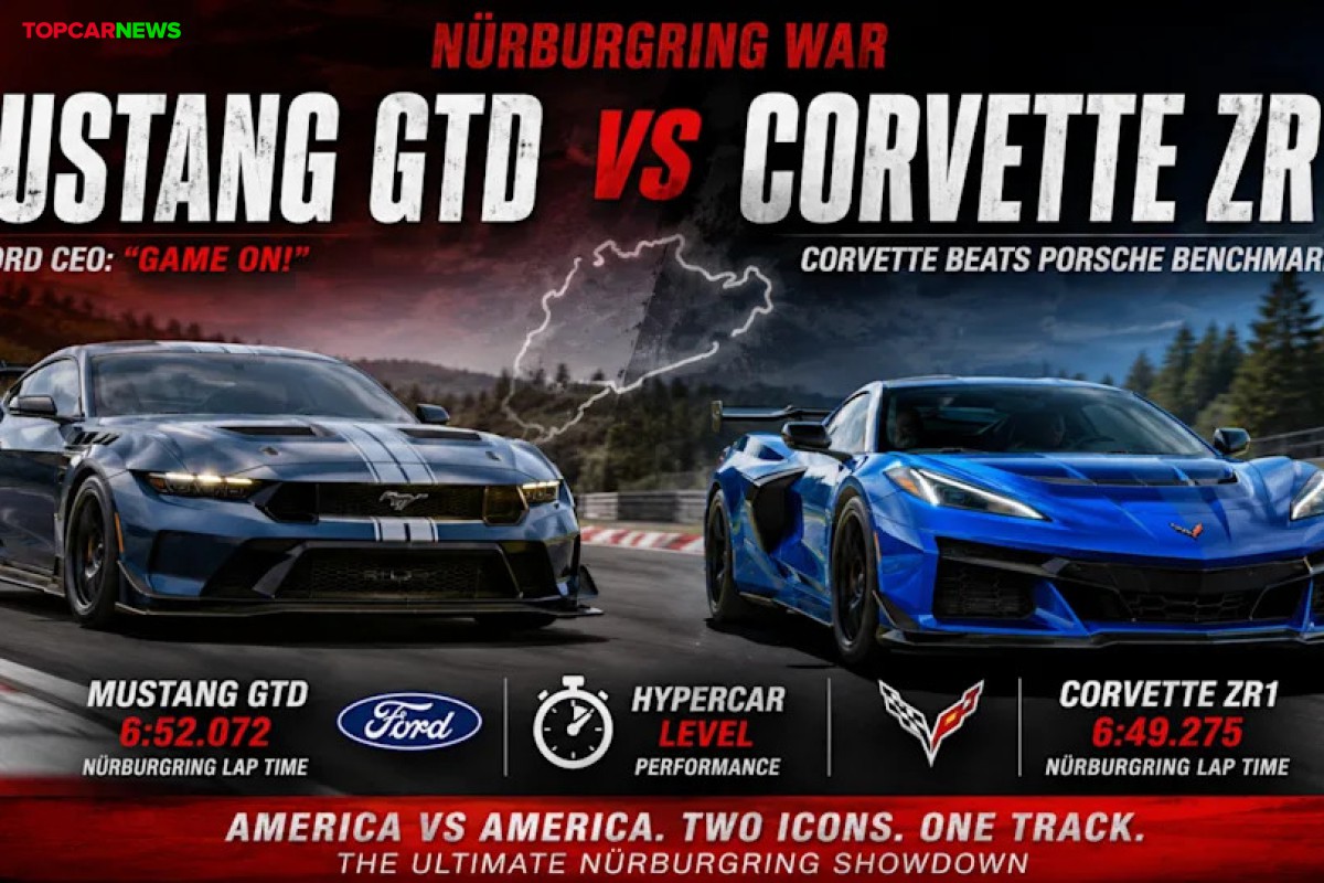 Ford vs Chevy Just Went Nuclear at the Nürburgring — And American Muscle Fans Are Picking Sides