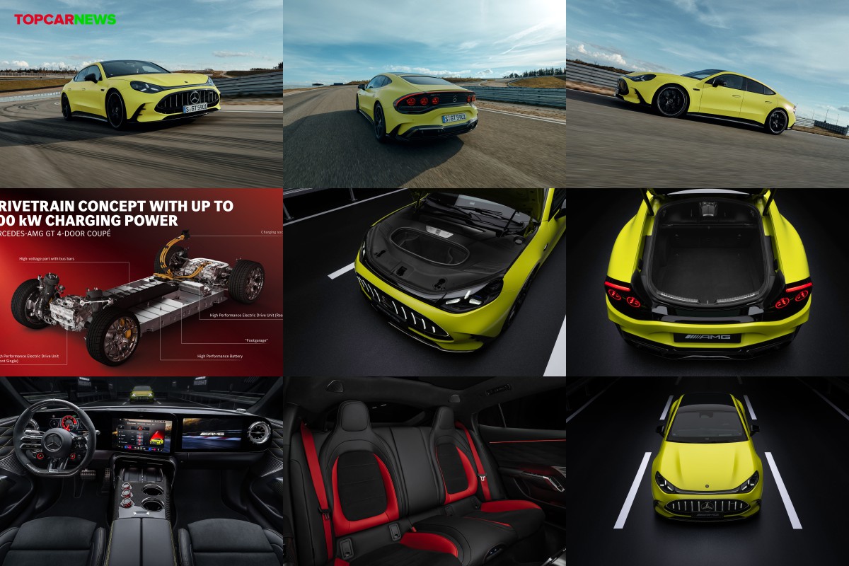 2027 Mercedes-AMG GT 4-Door Is the Porsche Taycan's New Nemesis