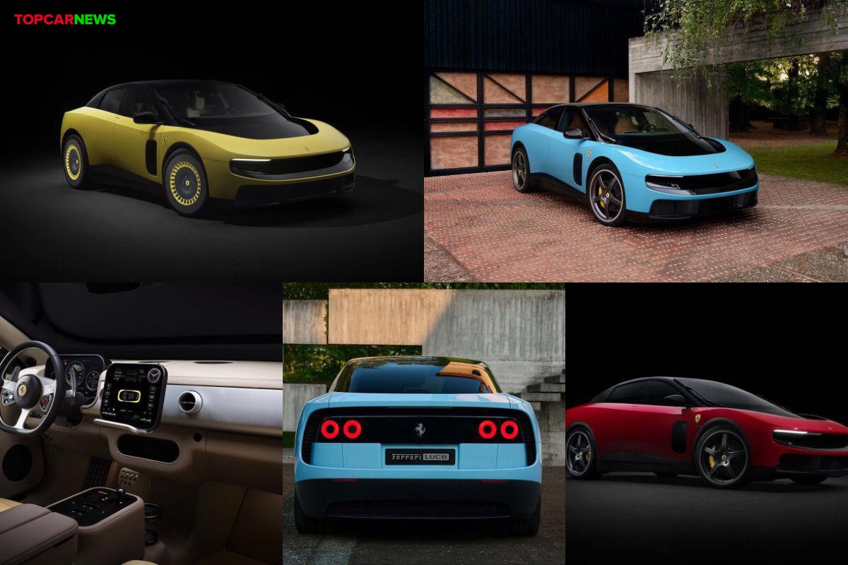 The Ferrari Luce EV looks like a supercar and a shuttle van had a baby