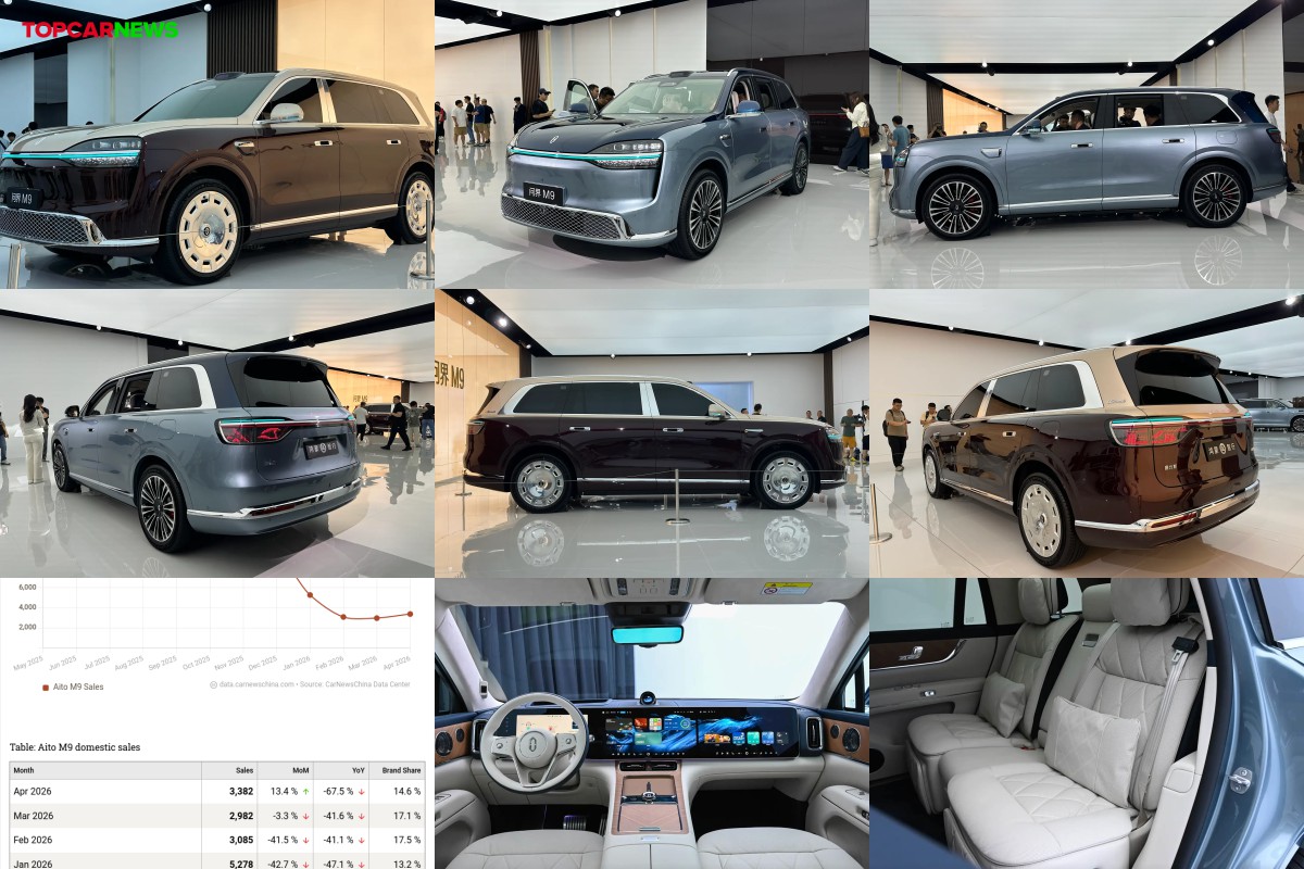HIMA launches new M9 in China: up to 890 hp, starting from 70,600 USD