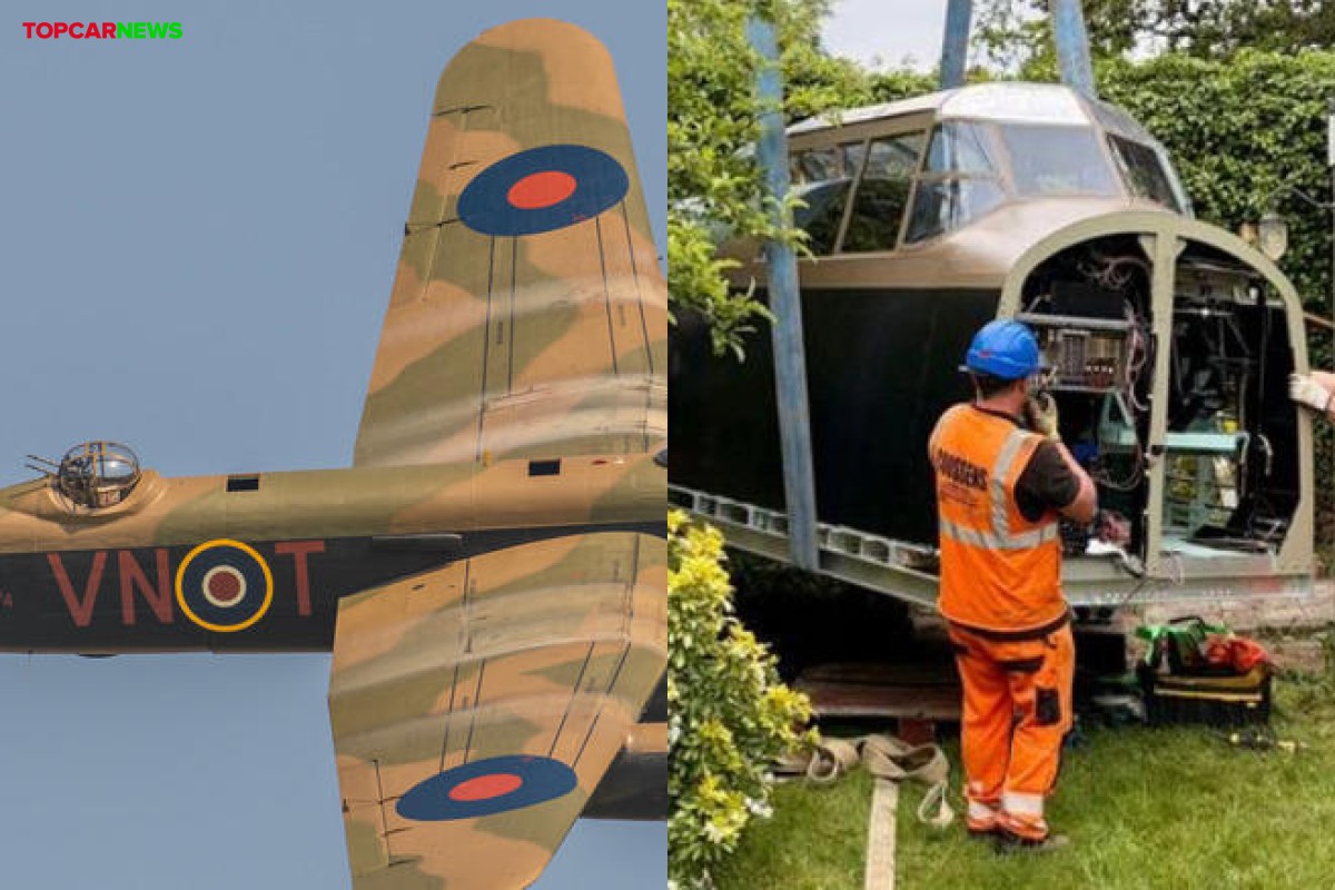 British man built a replica WW2 bomber cockpit by hand – now it's headed to a museum