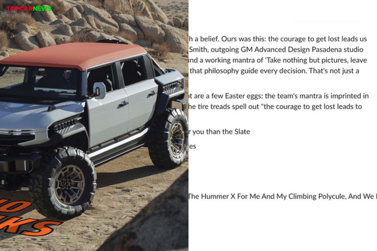 GMC Made The Hummer X For Me And My Climbing Polycule, And We Don't Want It