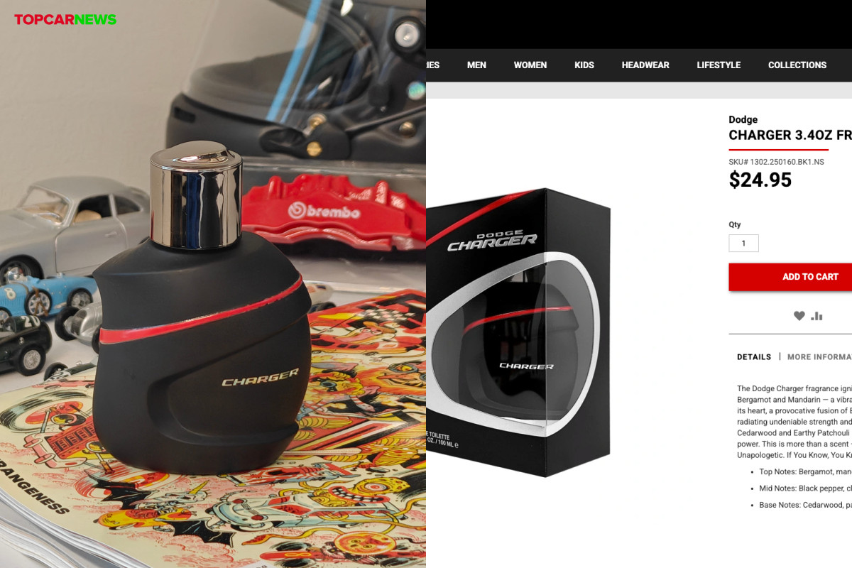 Dodge Selling Official Charger Fragrance, Just in Time for Father's Day