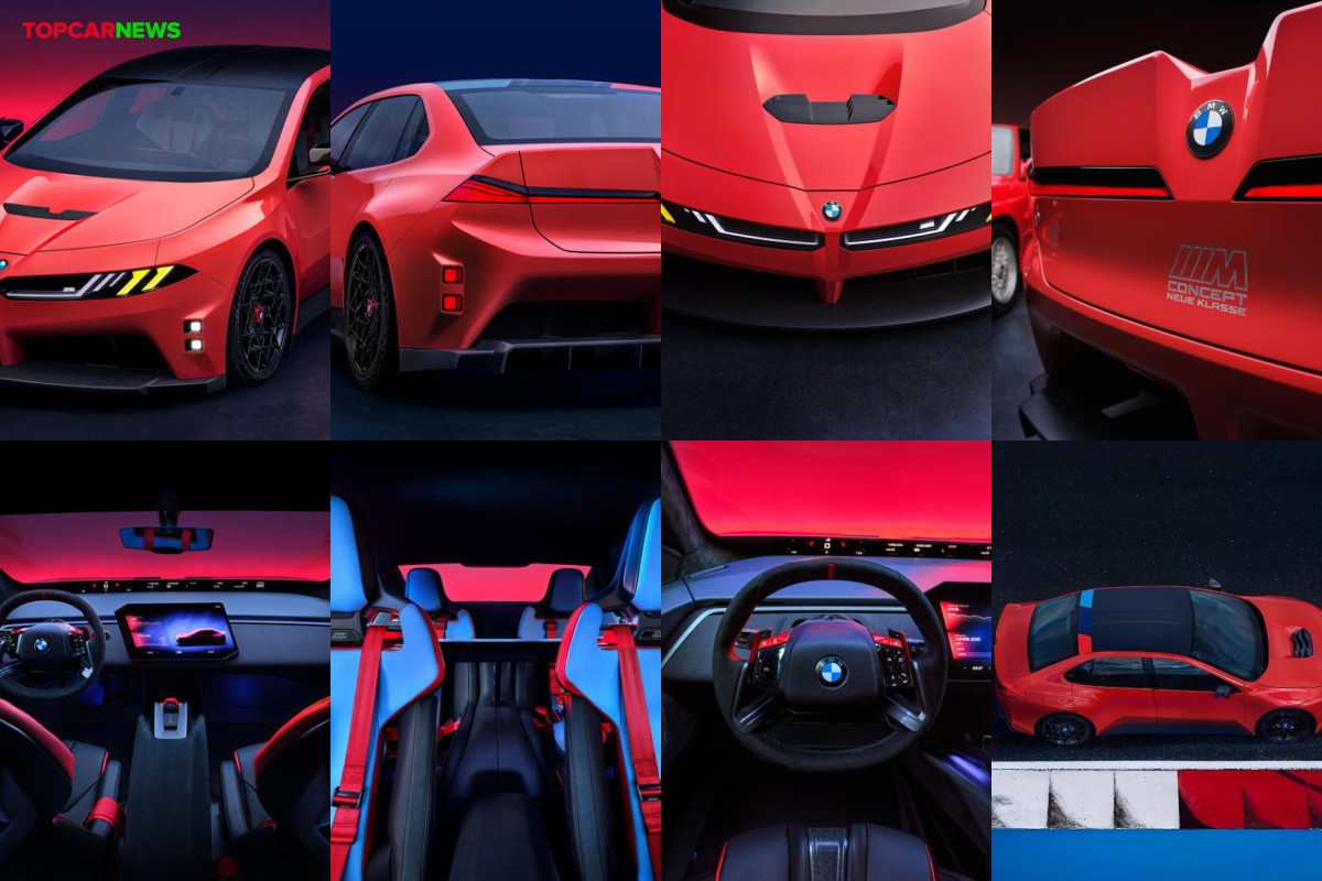BMW M Concept Neue Klasse Is A Close Preview Of The 1,000-HP Electric M3