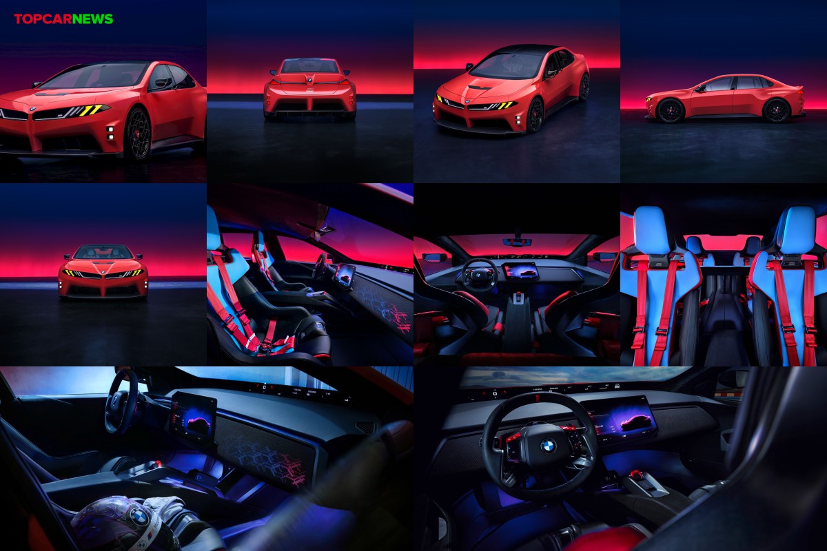 BMW's menacing EV concept reveals the M3 EV design [Images]