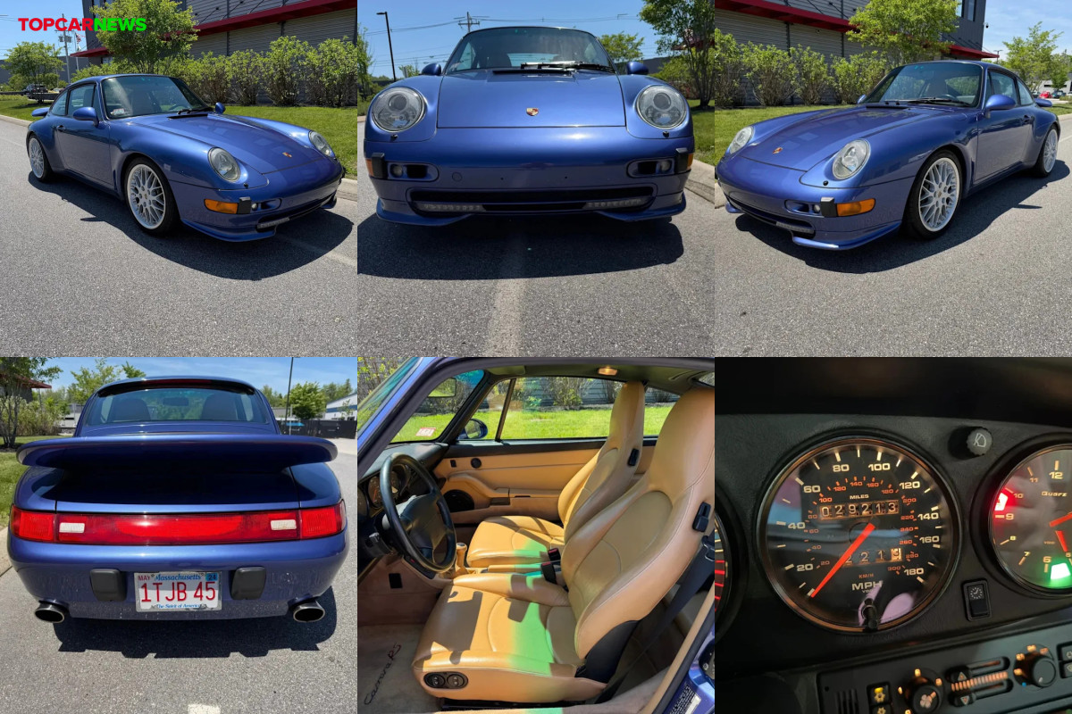 Throttle Auctions: Final Air-Cooled Porsche 911 in Rare Zenith Blue Heads to Market