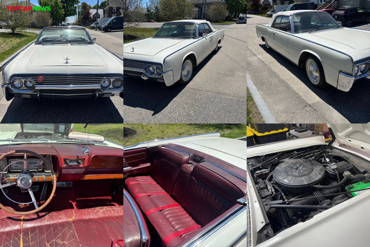 Throttle Auctions: Classic 1961 Lincoln Continental Convertible Offers a Rolling Piece of American Luxury History