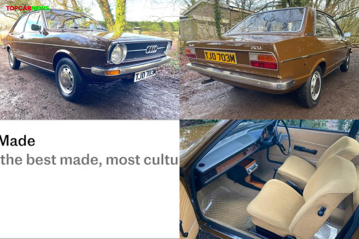 UK's rarest cars: 1973 Audi 80L B1, one of only five left