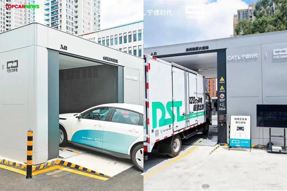 CATL's battery swap network hits 2,000 stations milestone