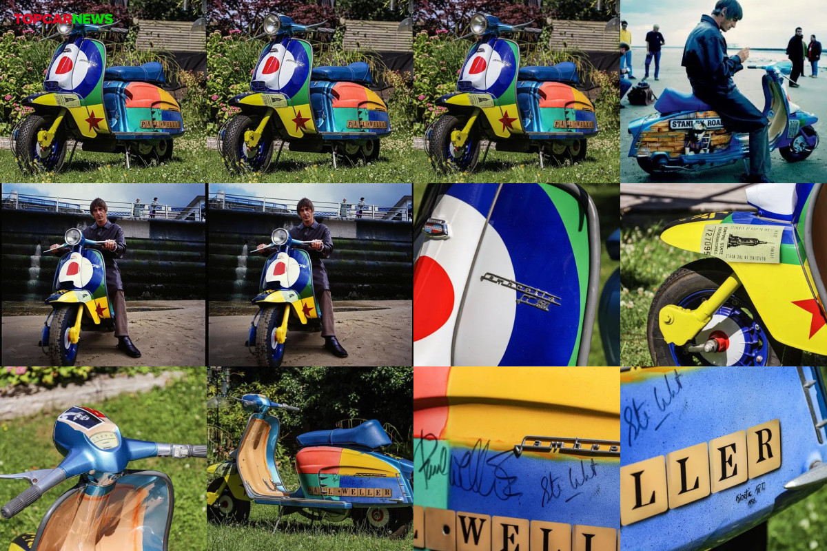 Famous Paul Weller ‘Stanley Road' Lambretta Heads to Auction