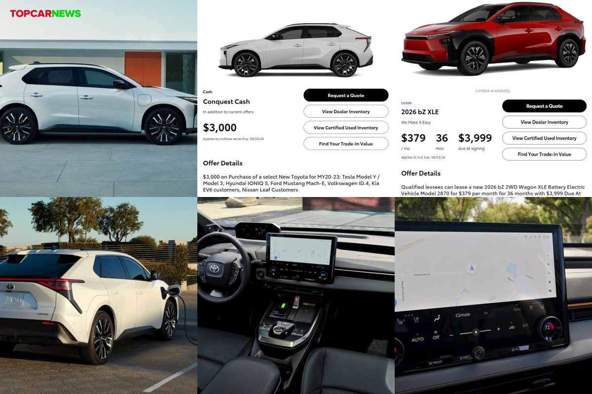Toyota offers $3,000 to trade in your old EV for its new electric SUV