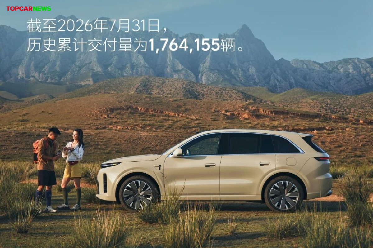 Li Auto Delivered 30,468 Units in July, L6 Deliveries Set to Surpass 400,000