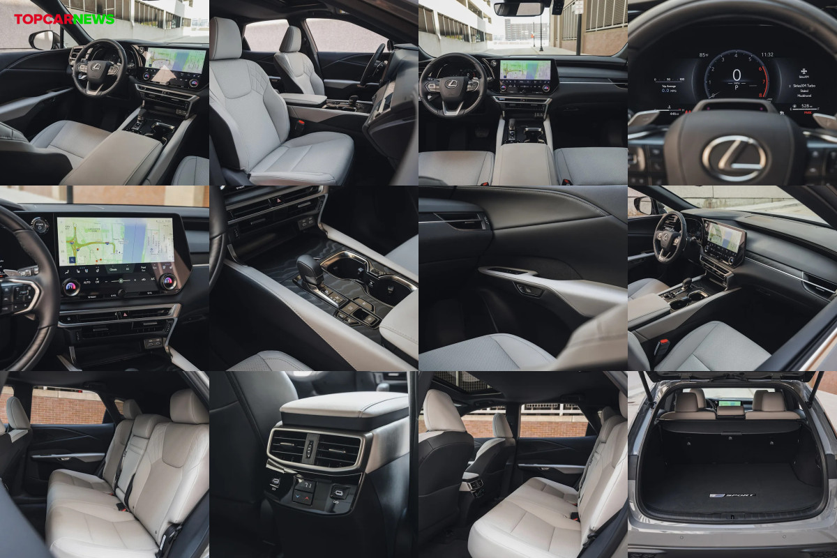 Take a Peek Inside the 2026 Lexus RX350h F Sport