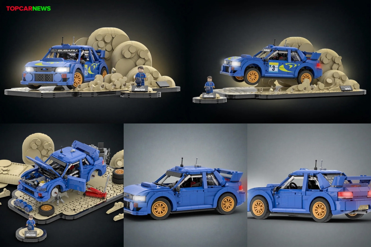 Vote for This Awesome Colin McRae Subaru Rally Lego Set