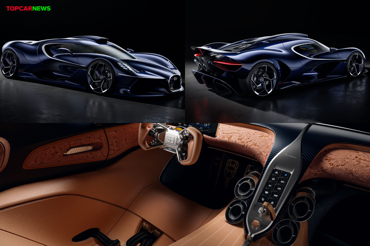 New Bugatti Destrier is a one-off Bollide with an even more radical design