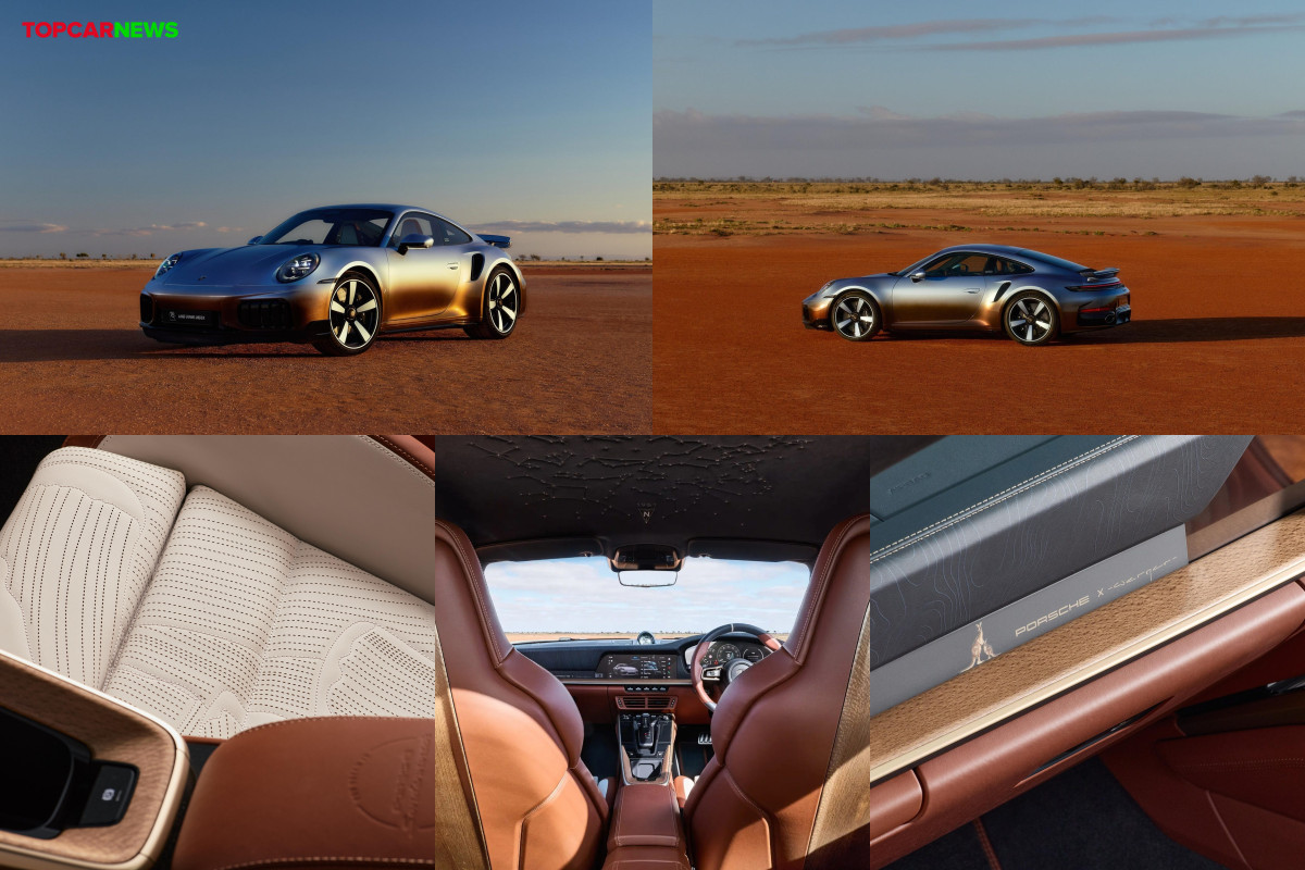 Porsche's One-Off 911 Turbo S for Australia Is a Two-Tone Work of Art