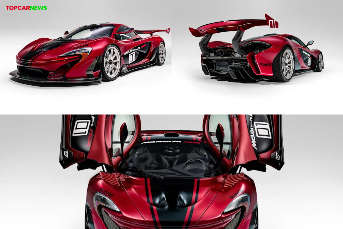 Extremely Rare 2014 McLaren P1 HDK Is for Sale on Mecum's Monterey Auction