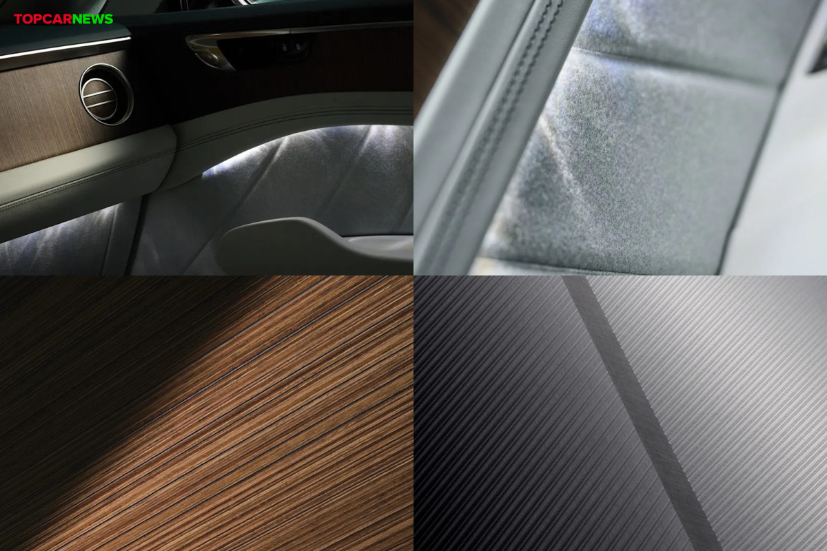 Who Needs Leather? Bentley's First EV Will Offer 100% Merino Wool As an Interior Trim Option