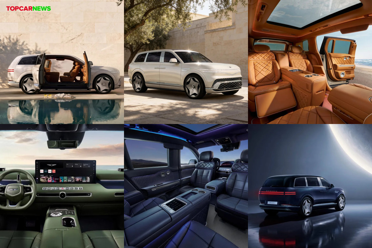 The Genesis GV90 Neolun's Features Could Make Maybachs and Rolls-Royces Feel Insecure