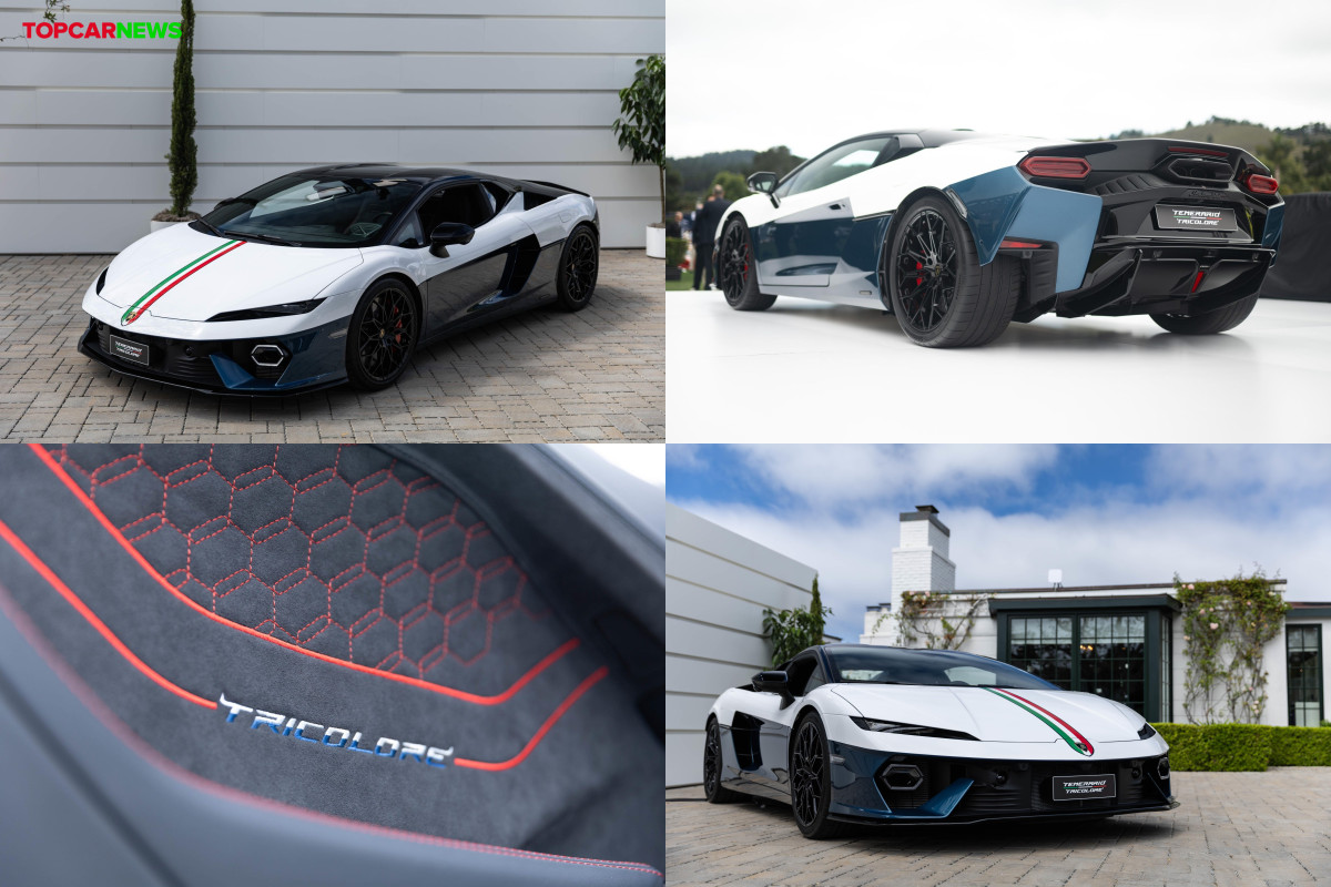 Lamborghini Resurrects Tricolore Livery After 15 Years for 1-Off Temerario