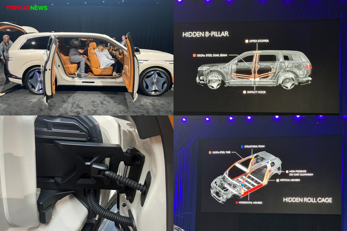 The Genesis GV90's 155-Pound Coach Doors Are an Engineering Flex on an Entire Industry