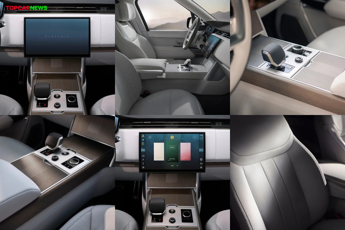 View Interior Photos of the 2027 Land Rover Range Rover Electric