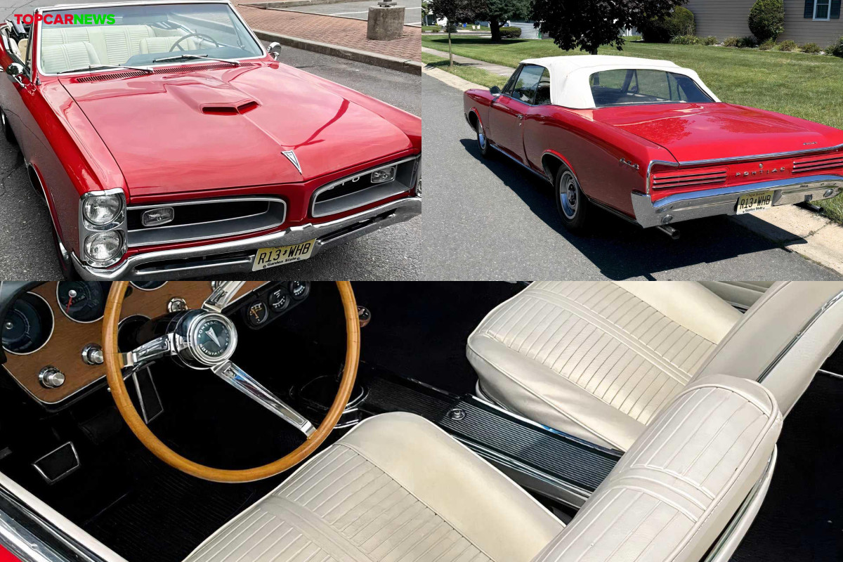 A 1966 Pontiac GTO convertible with 90,000 miles just hit the market, and the price will say a lot