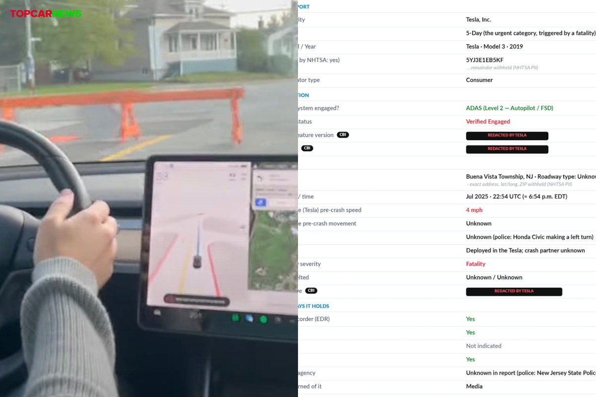 A Tesla ran a stop sign and killed a man, record confirms Full Self-Driving/Autopilot was on