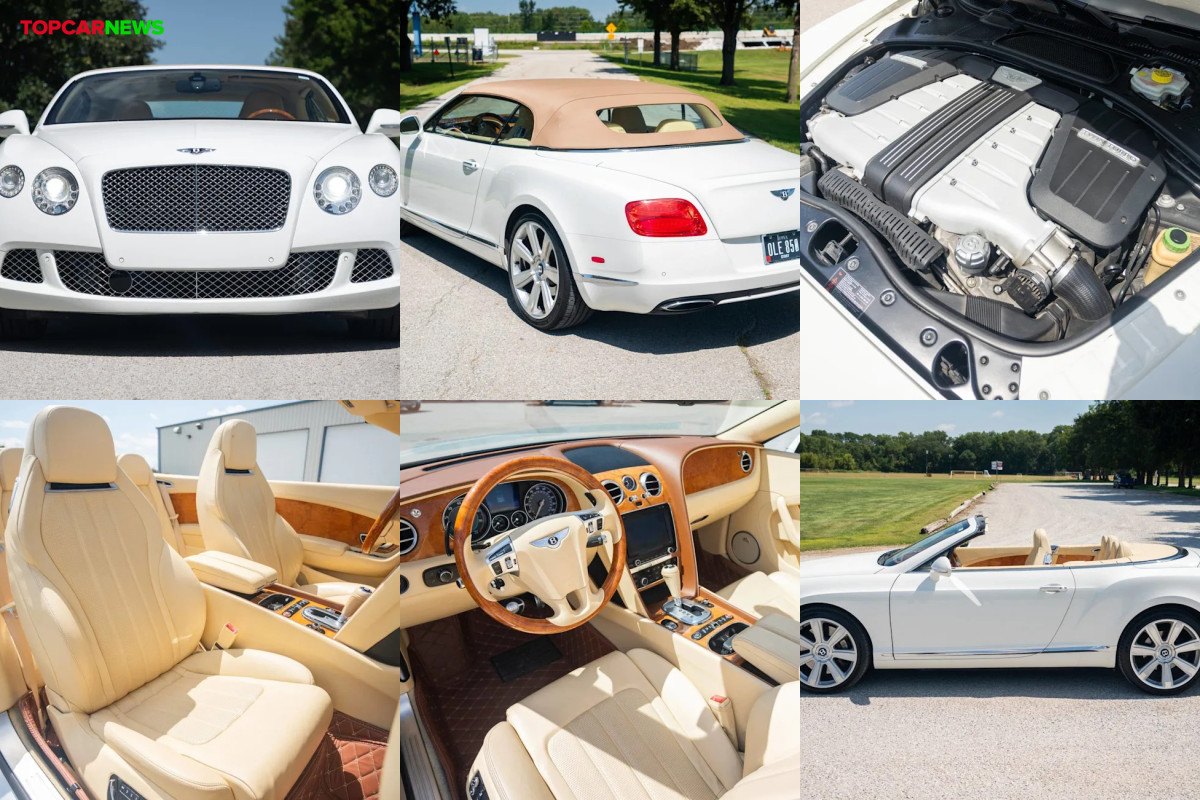2012 Bentley Continental GTC W12 For Sale With 23,000 Miles