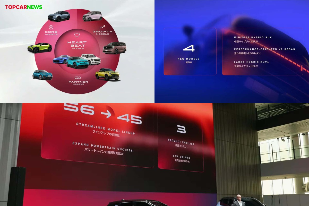 Nissan va abandonner 11 modèles, mais de nombreux nouveaux produits sont à venir