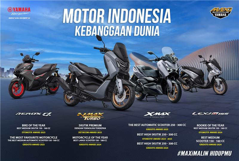 10 Tahun MAXi Yamaha, Dari Karya Anak Bangsa Jadi Ikon Skutik Premium