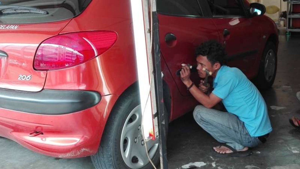 Rahasia Ketok Magic Mobil, Penyok Hilang Tanpa Cat Ulang