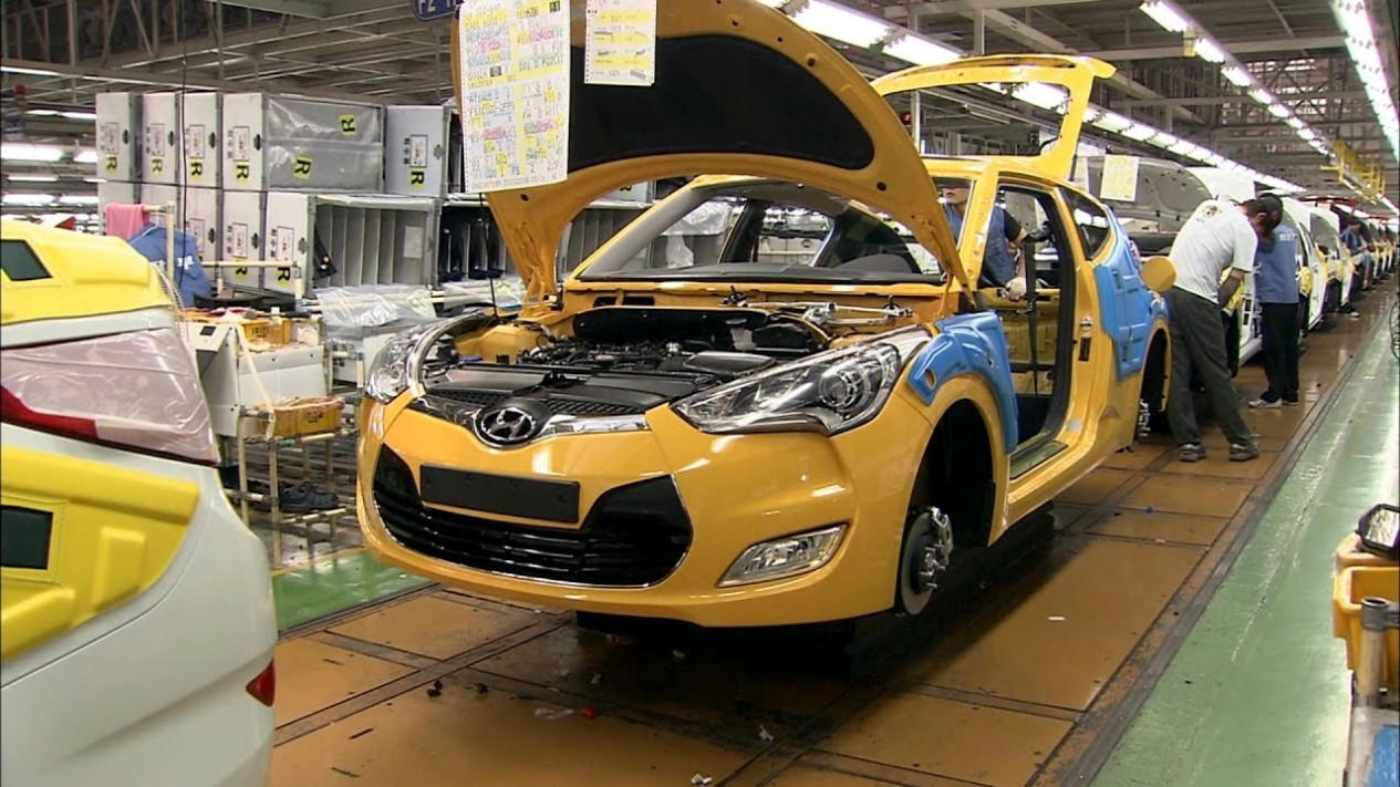 Pabrik Mobil Korea Selatan Mulai Kewalahan Hadapi China
