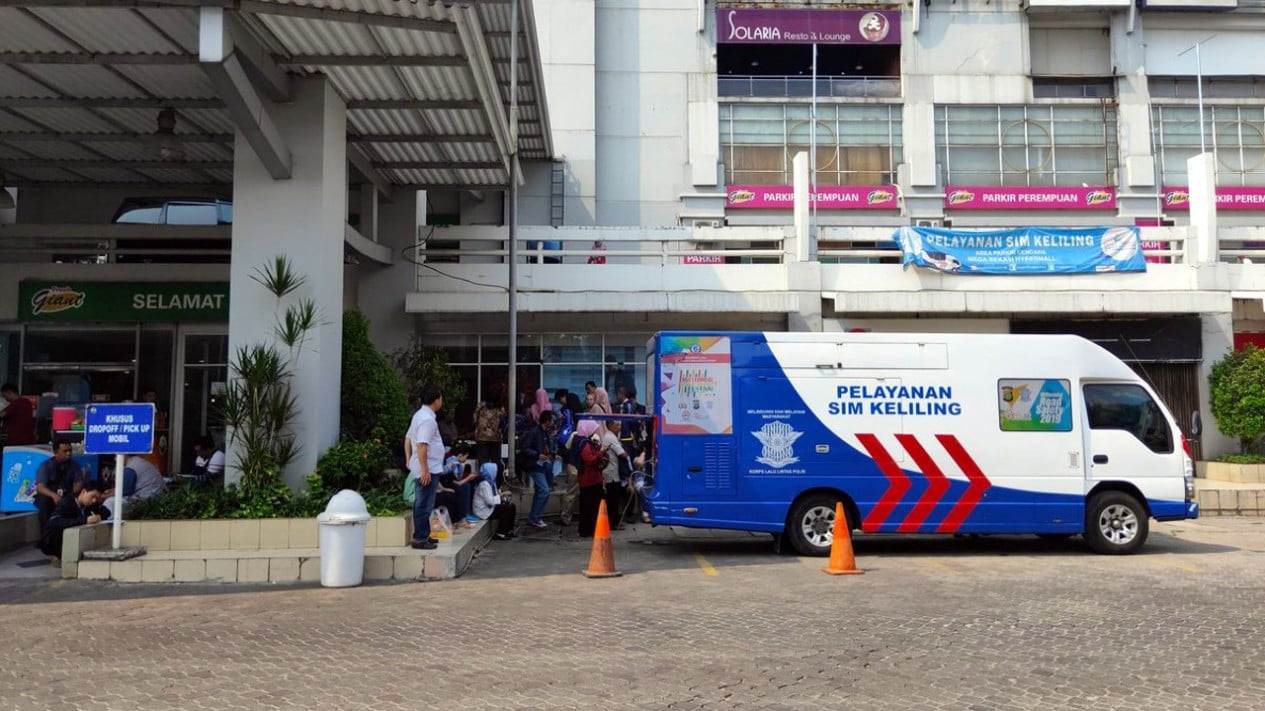 Lokasi SIM Keliling Minggu, 30 November 2025: Cuma Ada di Dua Titik Jakarta