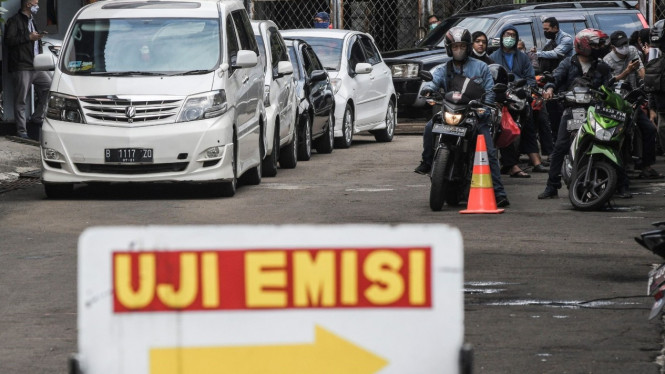 Uji Emisi Kendaraan di Jakarta Tak Dipungut Biaya, Cuma 10 Menit