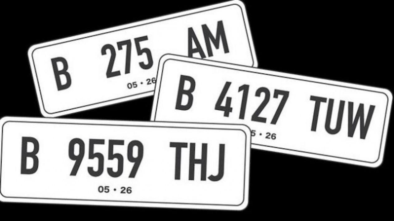 Mengulik Arti Kode Huruf Belakang di Pelat Nomor Kendaraan Jabodetabek