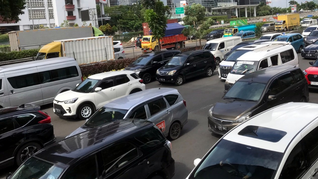 Usai Libur Nataru, Jalanan Jakarta Kembali Merah