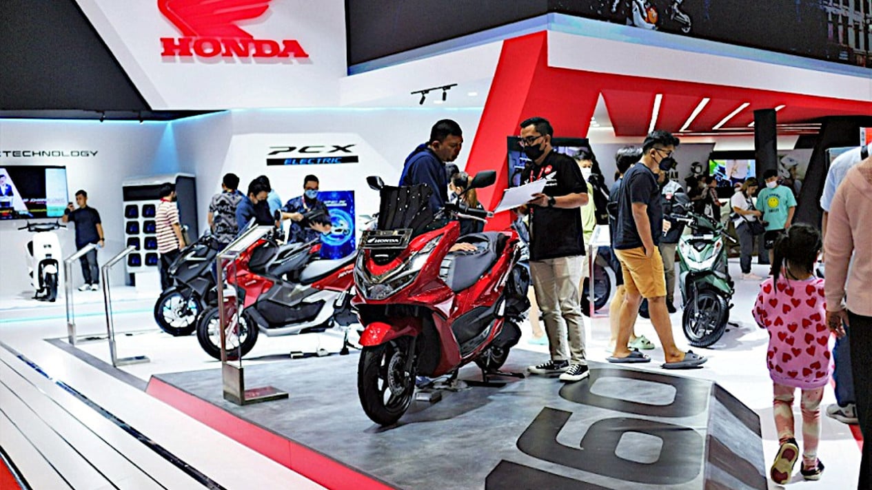Pasar Domestik Lesu, Motor Buatan RI Laku Keras di Luar Negeri