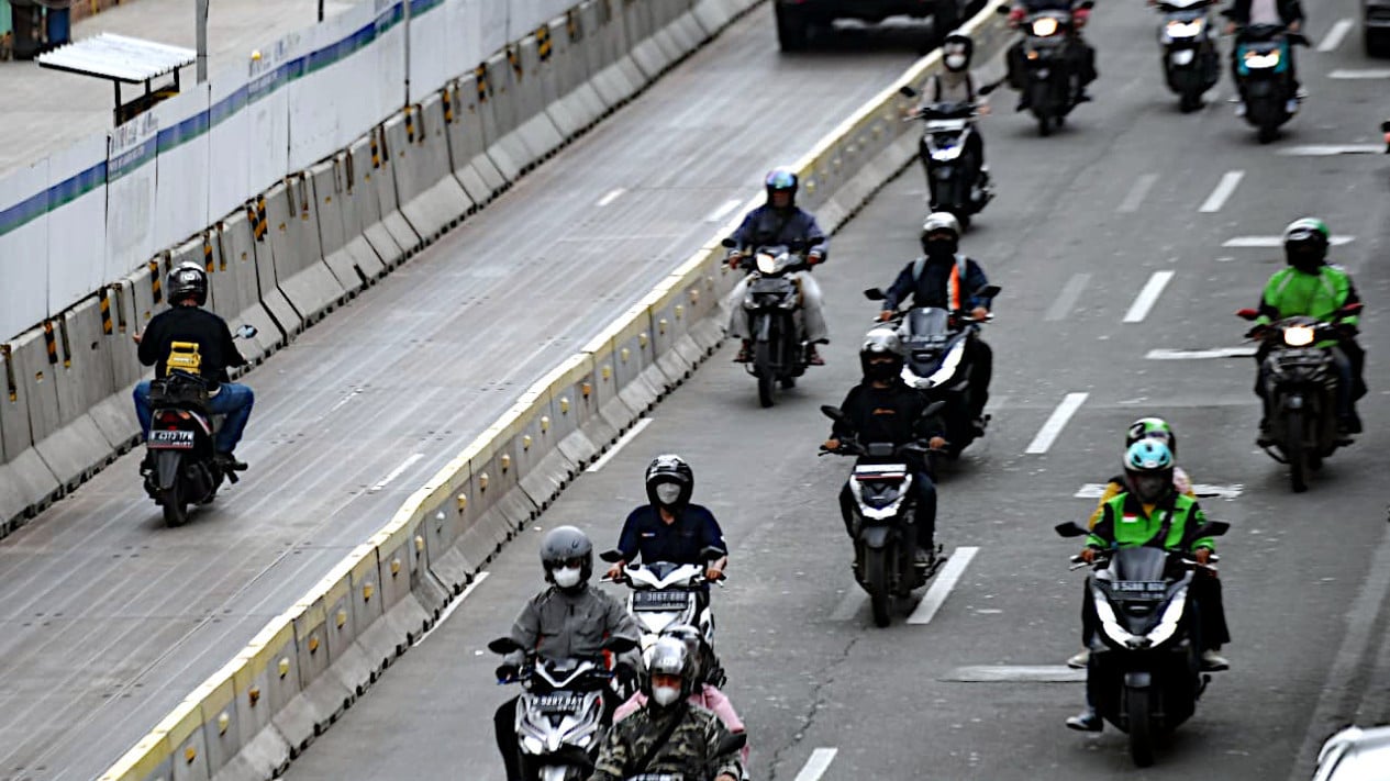 Jakarta Mulai Lengang, Tingkat Kemacetan Turun