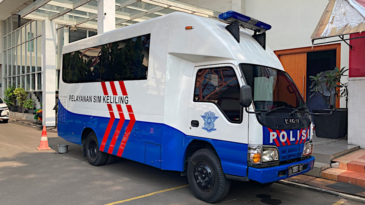 SIM Keliling Hari Ini Hadir di Mall hingga Kantor Kecamatan