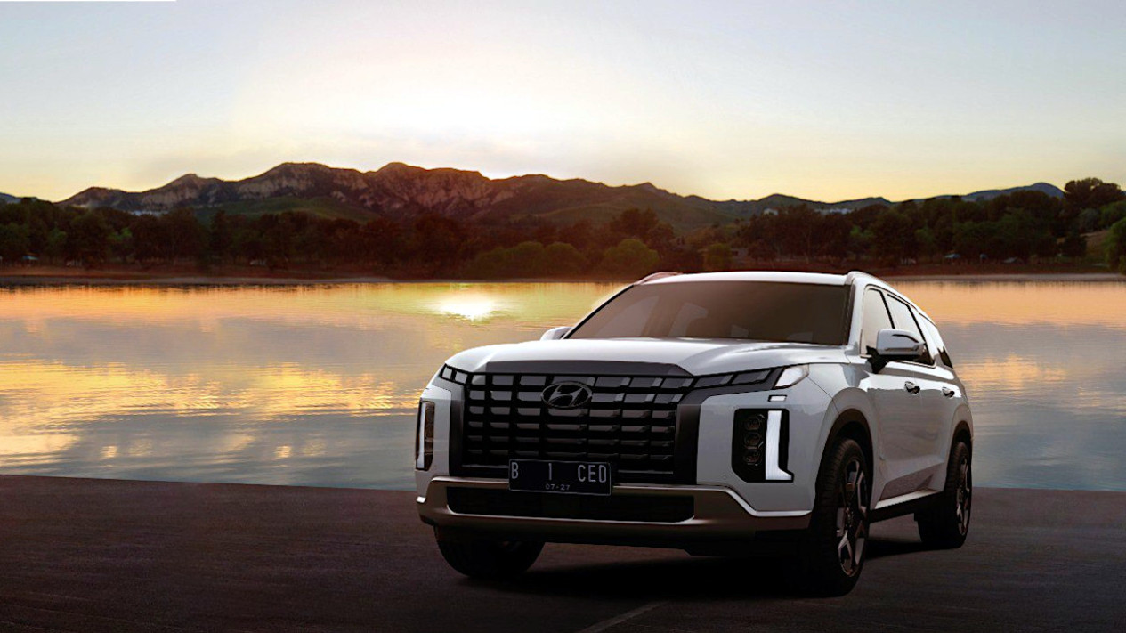 Hyundai, Hyundai Palisade, Tampilan Gagah Banget, Segini Biaya Bulanan Pakai Hyundai Palisade di Jakarta