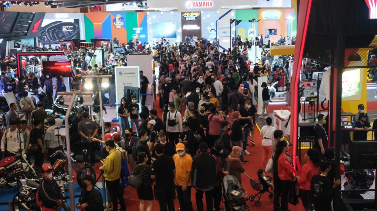 Populasi Motor Indonesia Bertambah Hampir 1 Juta Unit