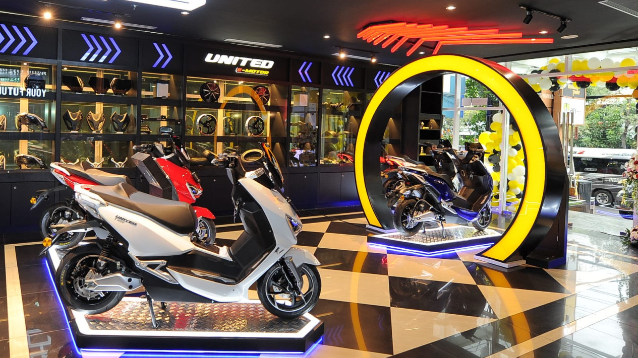 Pabrikan Motor Listrik United Bahas Proyek Besar dengan Pemerintah