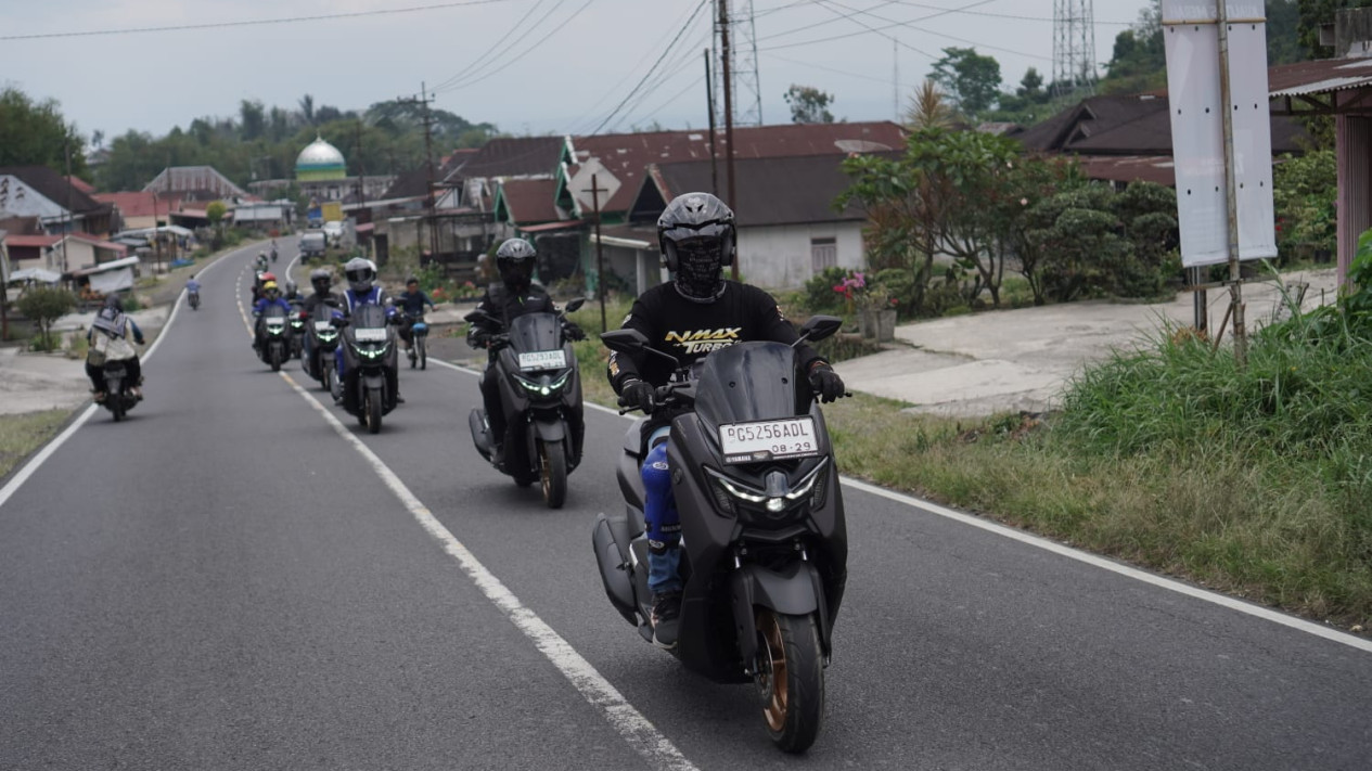 Motor Yamaha Nmax Mendominasi Jalanan Kota Ini