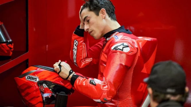 Ini yang Bikin Marc Marquez Marah dengan Bos Ducati, Bukan Disuruh Salaman dengan Rossi