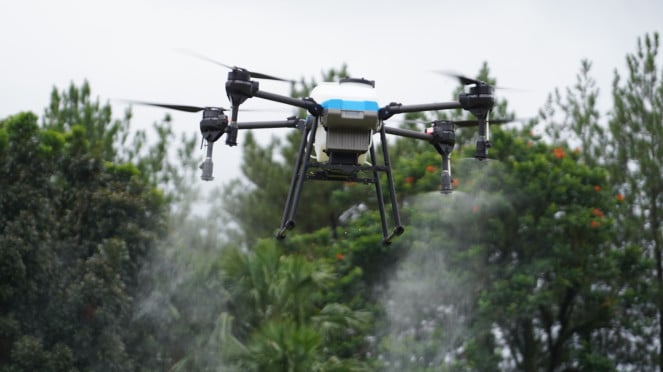 Drone ETLE Mengudara di Langit Jakarta, Incar Pelanggar Gage